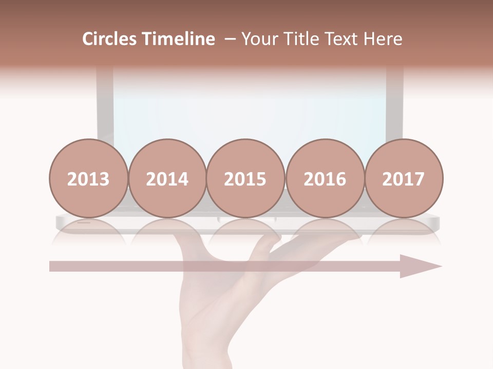 Lady Shopping Card PowerPoint Template