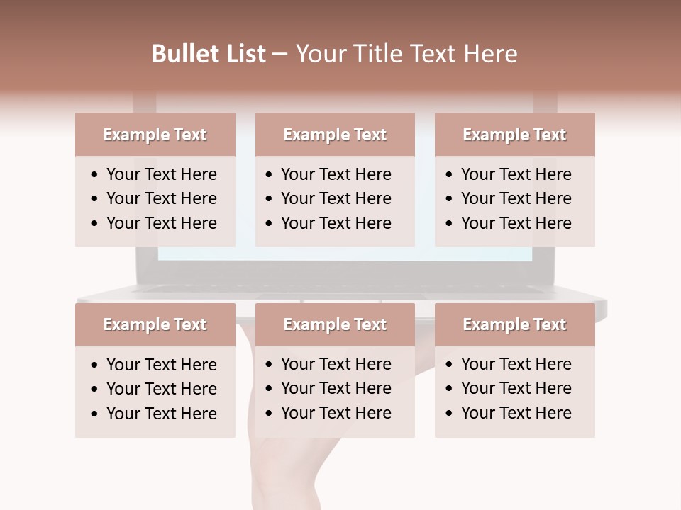 Lady Shopping Card PowerPoint Template