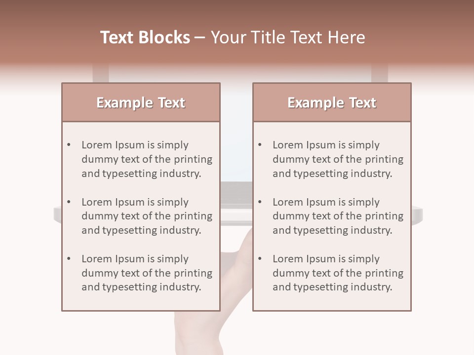 Lady Shopping Card PowerPoint Template