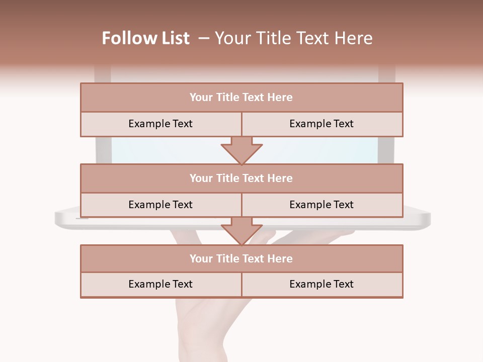 Lady Shopping Card PowerPoint Template