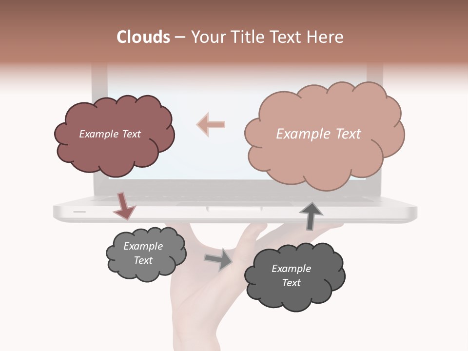 Lady Shopping Card PowerPoint Template