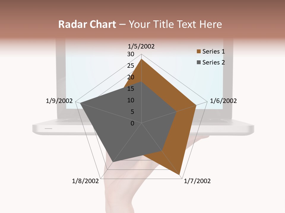 Lady Shopping Card PowerPoint Template