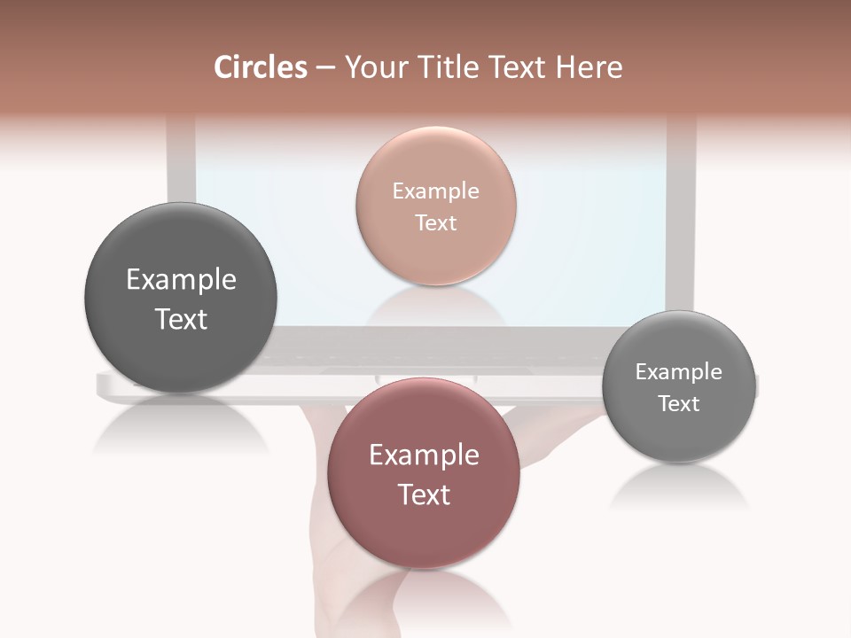 Lady Shopping Card PowerPoint Template