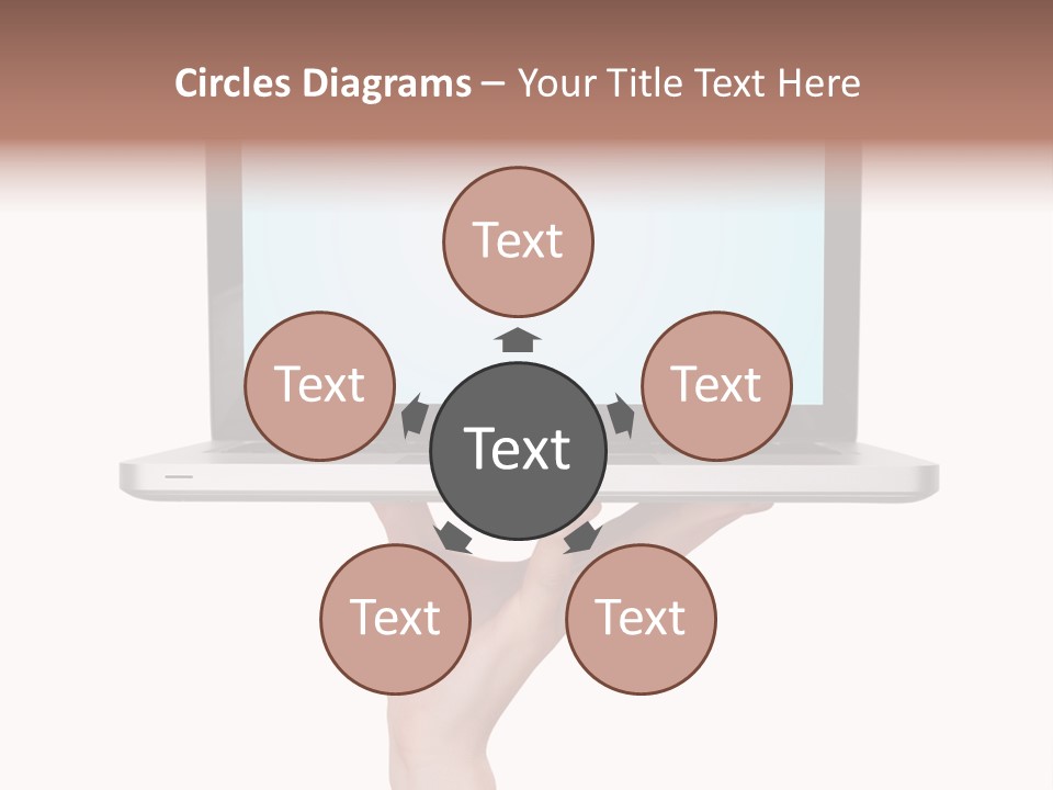 Lady Shopping Card PowerPoint Template