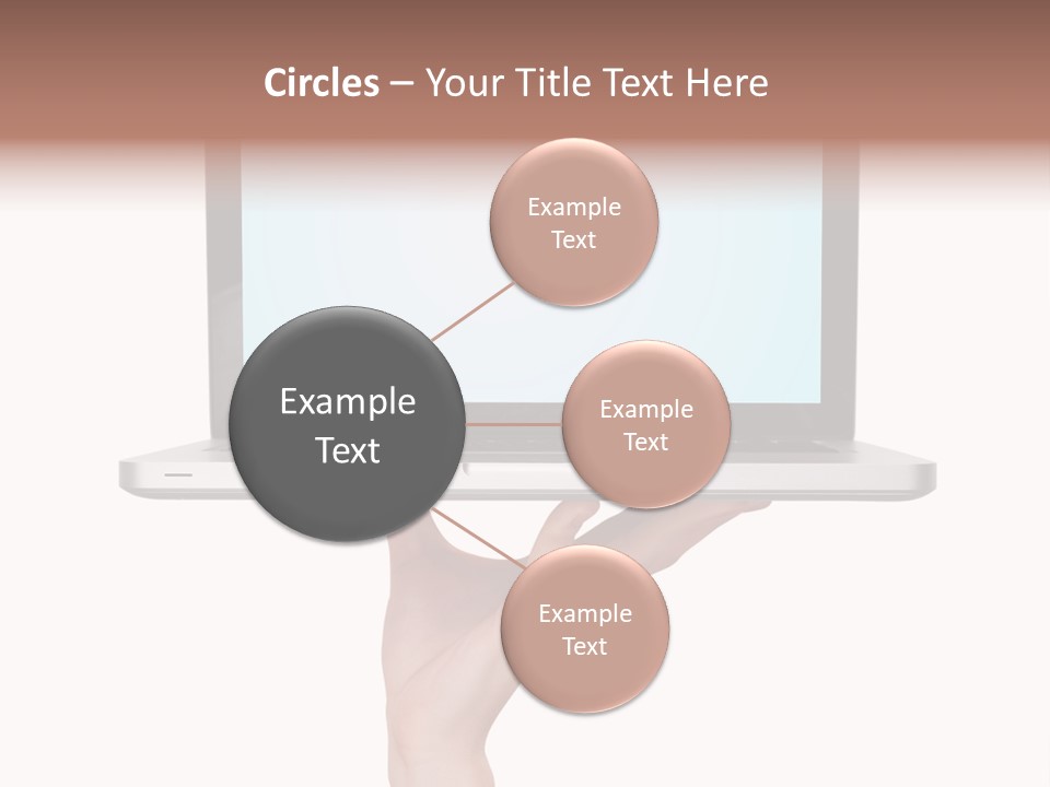 Lady Shopping Card PowerPoint Template