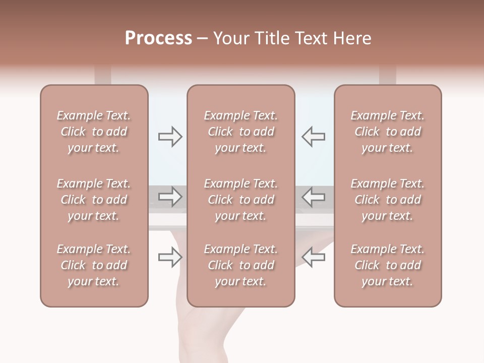 Lady Shopping Card PowerPoint Template
