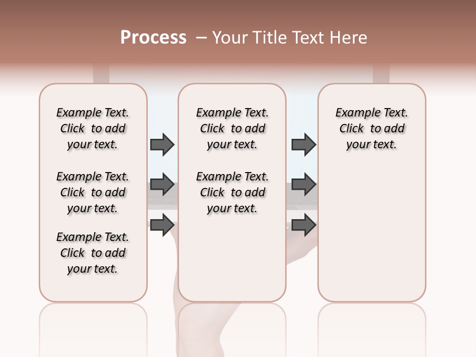 Lady Shopping Card PowerPoint Template