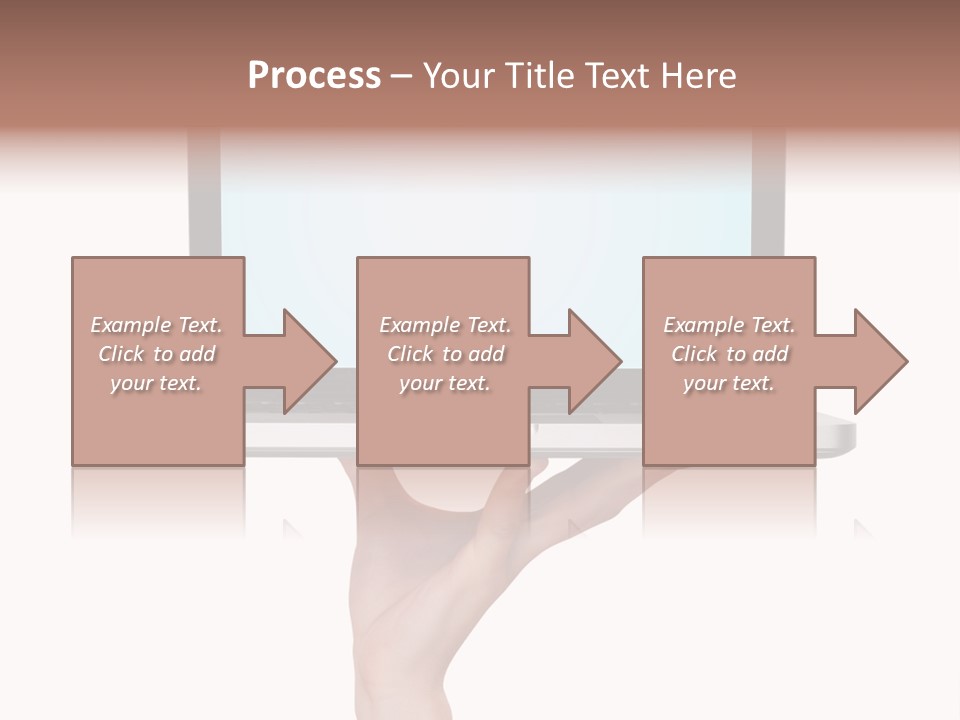 Lady Shopping Card PowerPoint Template