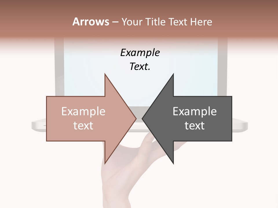 Lady Shopping Card PowerPoint Template