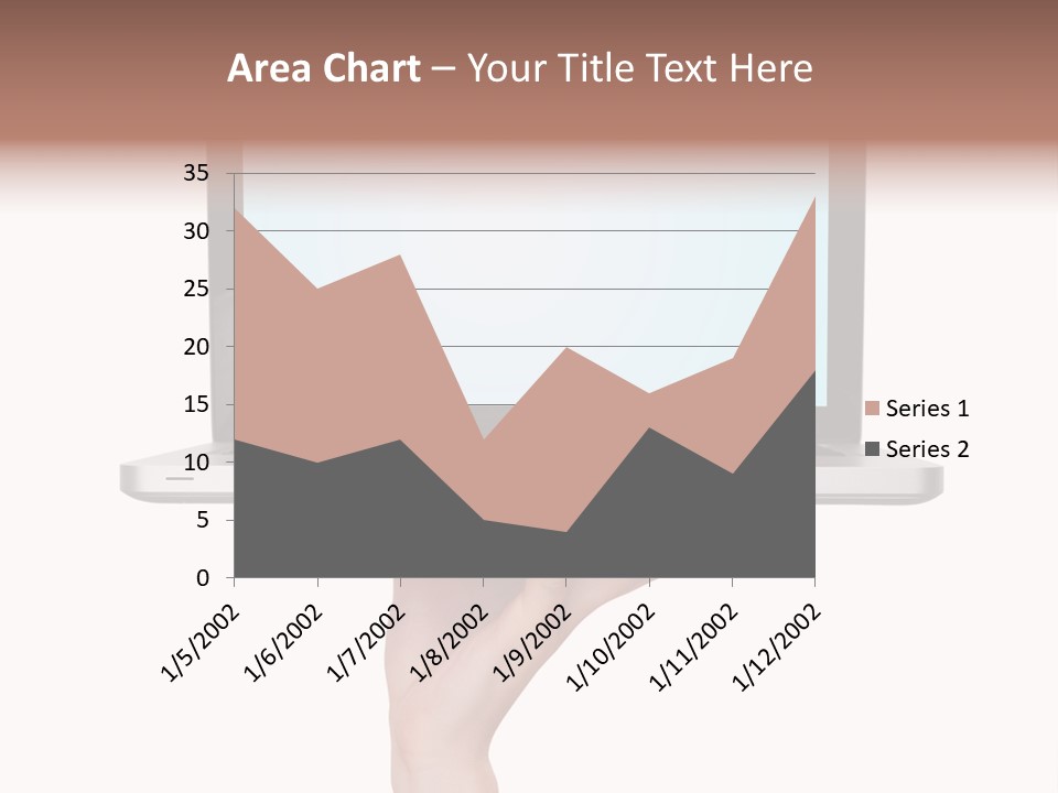 Lady Shopping Card PowerPoint Template