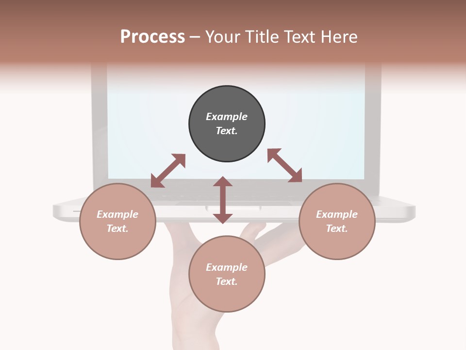 Lady Shopping Card PowerPoint Template