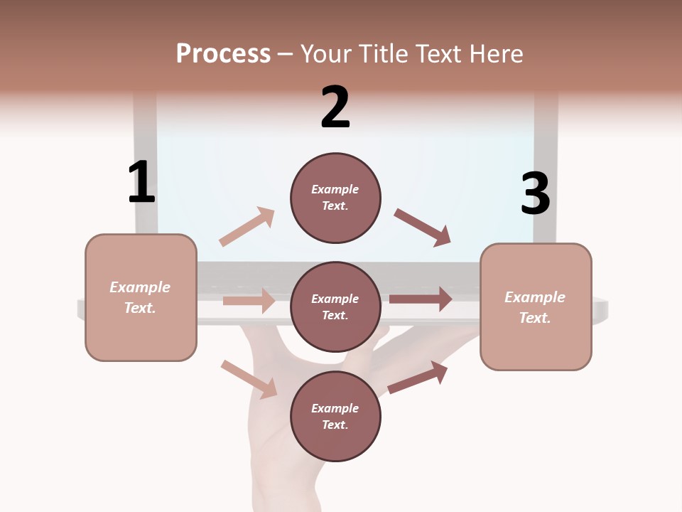 Lady Shopping Card PowerPoint Template