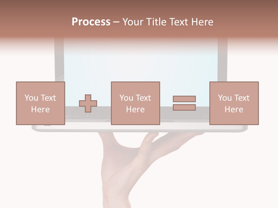 Lady Shopping Card PowerPoint Template