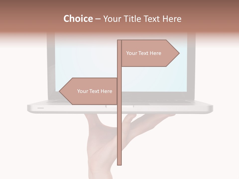 Lady Shopping Card PowerPoint Template