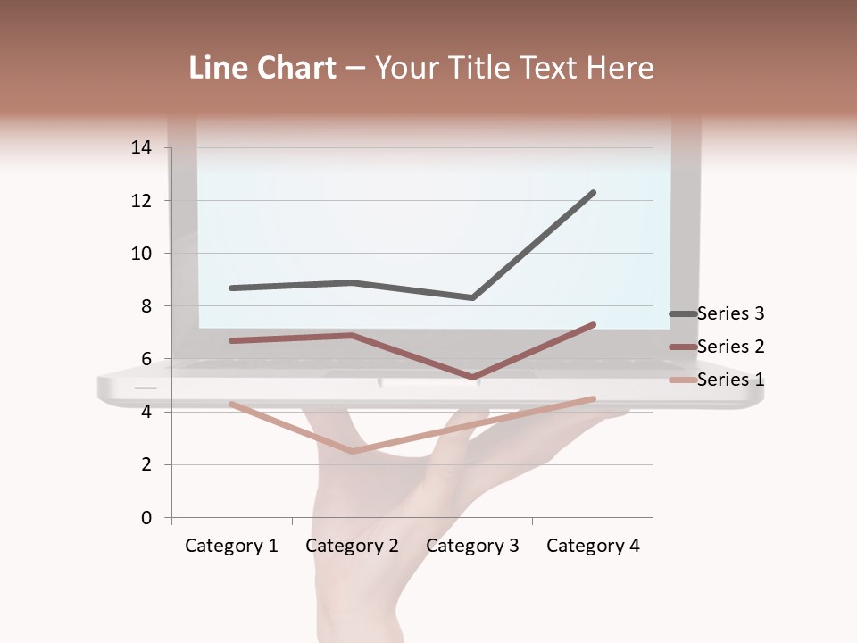 Lady Shopping Card PowerPoint Template