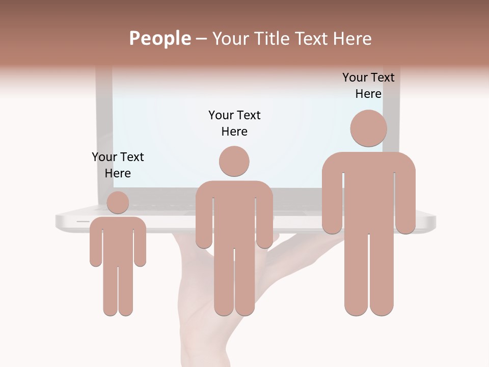 Lady Shopping Card PowerPoint Template