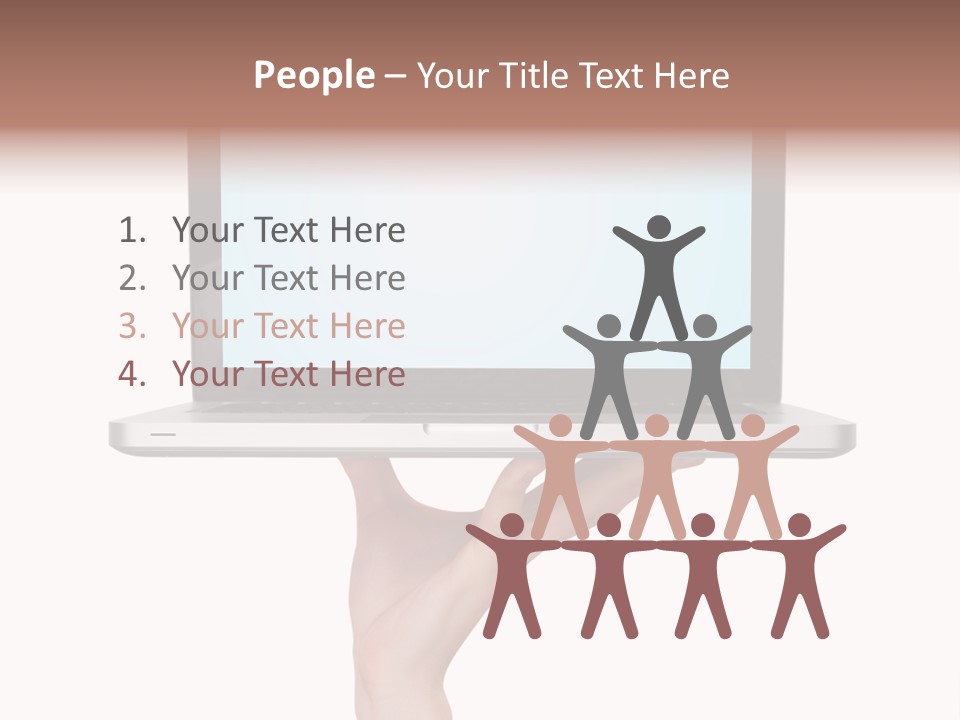 Lady Shopping Card PowerPoint Template