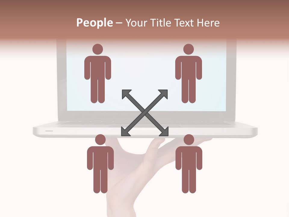 Lady Shopping Card PowerPoint Template