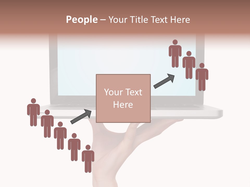 Lady Shopping Card PowerPoint Template