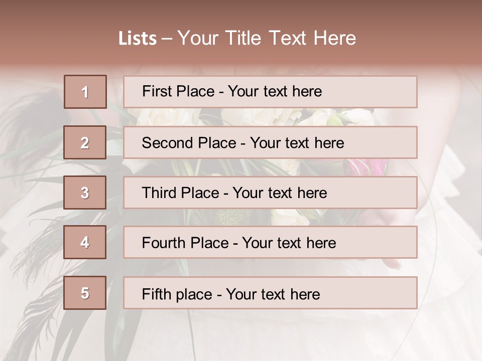 Yellow Rose Romantic PowerPoint Template
