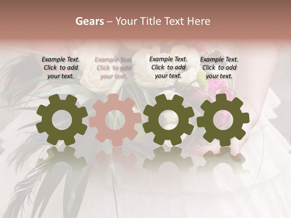 Yellow Rose Romantic PowerPoint Template