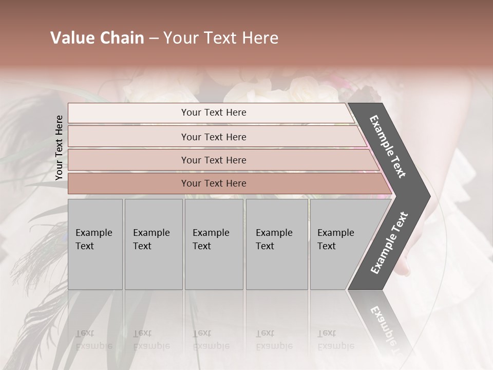 Yellow Rose Romantic PowerPoint Template