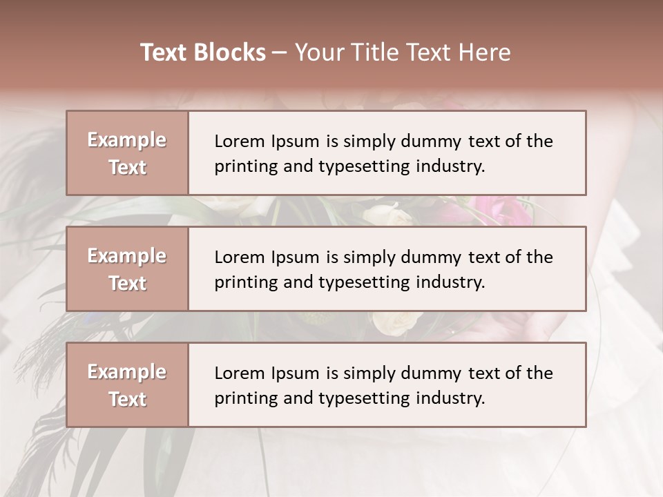 Yellow Rose Romantic PowerPoint Template