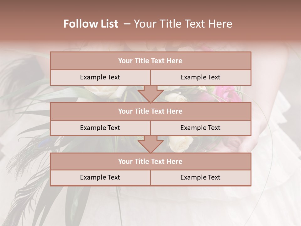 Yellow Rose Romantic PowerPoint Template