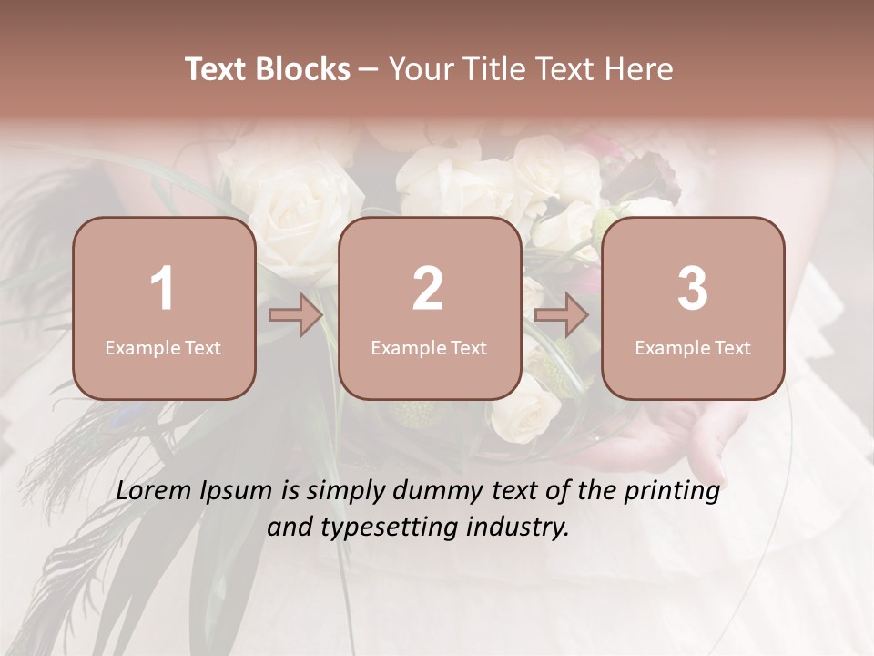Yellow Rose Romantic PowerPoint Template