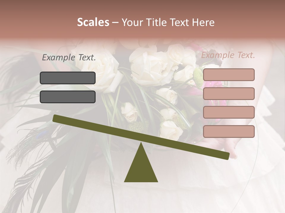 Yellow Rose Romantic PowerPoint Template