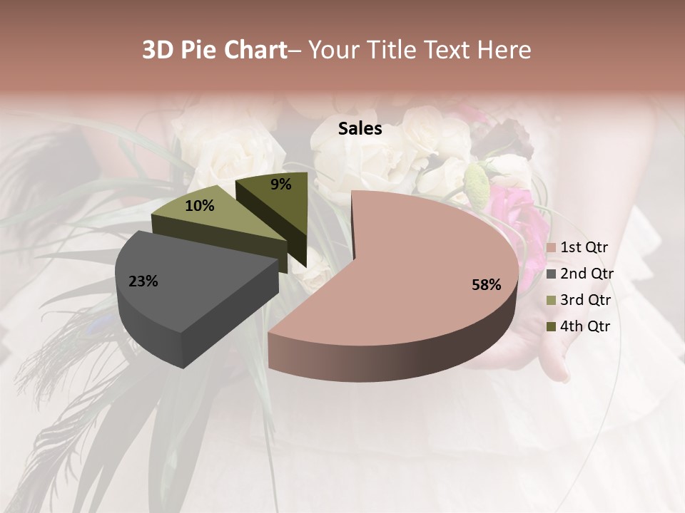 Yellow Rose Romantic PowerPoint Template