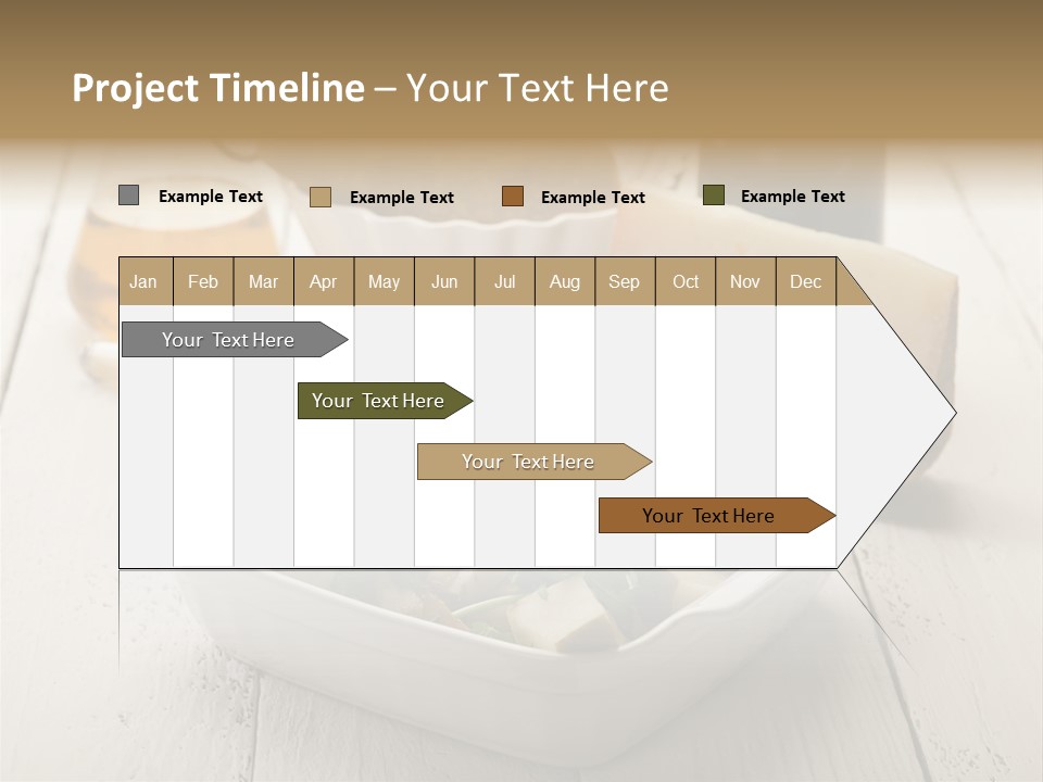 Balsamic Olive Vegetarian PowerPoint Template