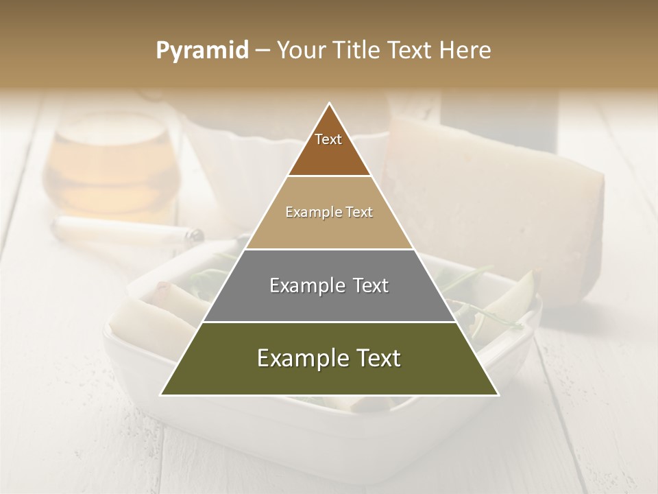 Balsamic Olive Vegetarian PowerPoint Template