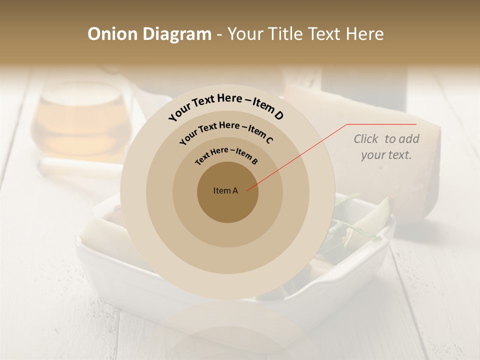 Balsamic Olive Vegetarian PowerPoint Template