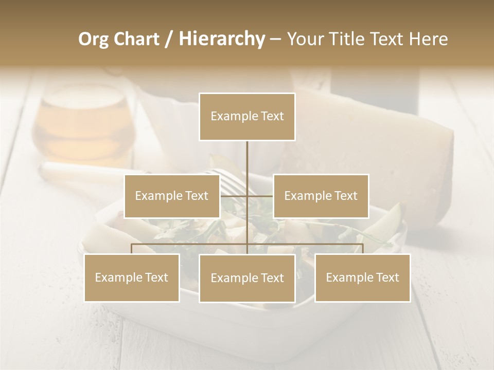 Balsamic Olive Vegetarian PowerPoint Template
