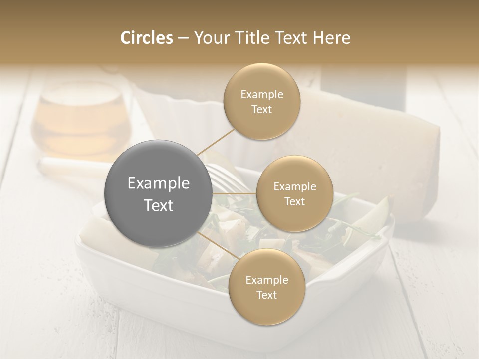 Balsamic Olive Vegetarian PowerPoint Template