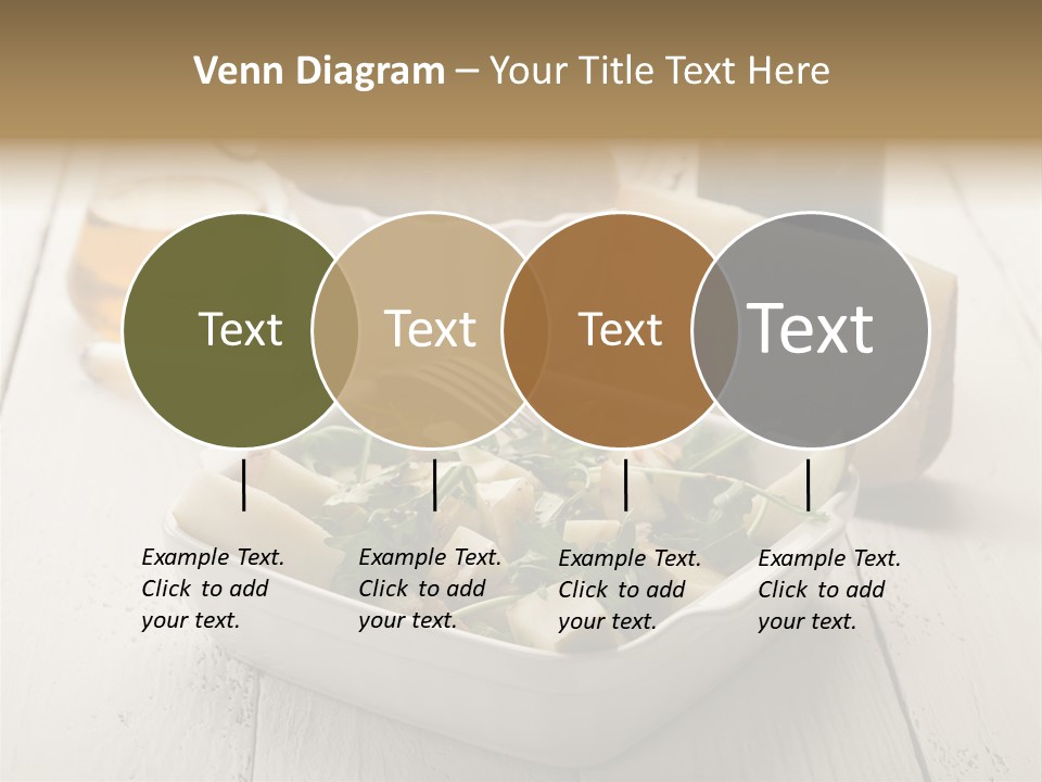 Balsamic Olive Vegetarian PowerPoint Template