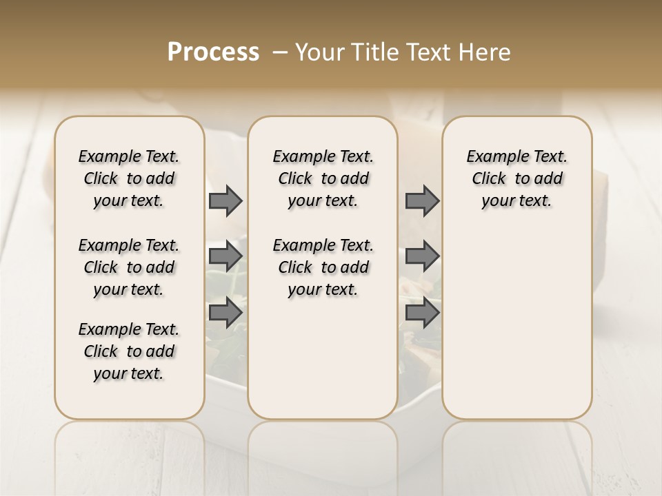 Balsamic Olive Vegetarian PowerPoint Template