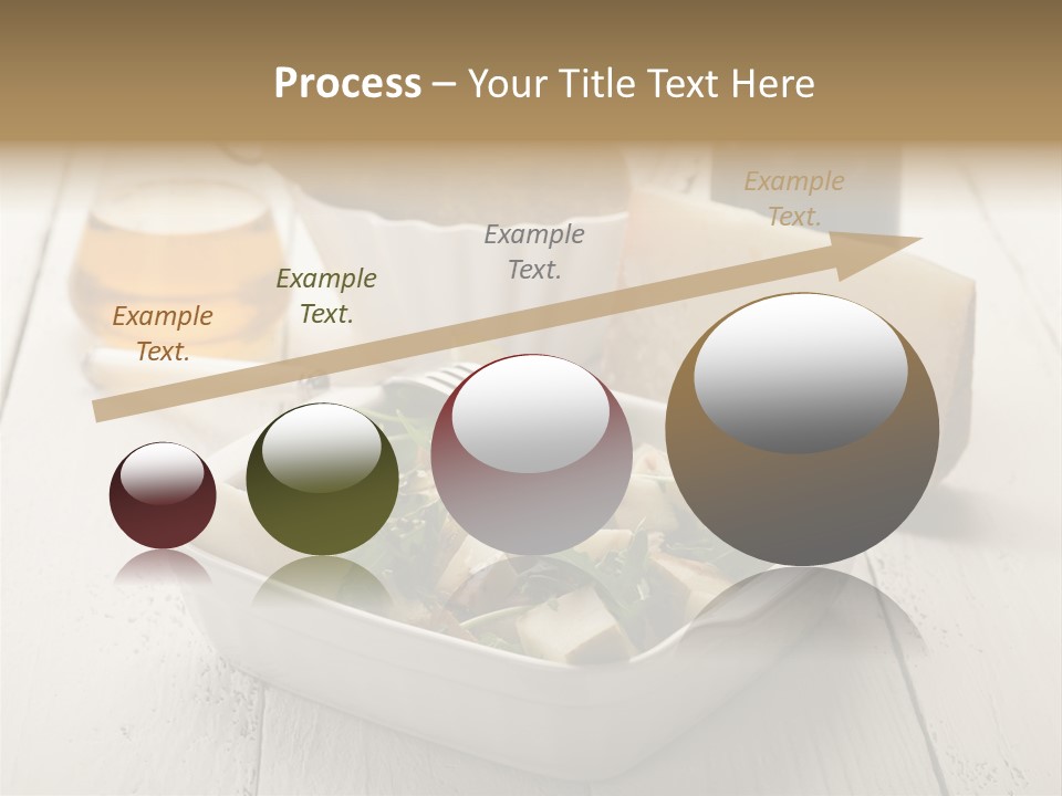 Balsamic Olive Vegetarian PowerPoint Template