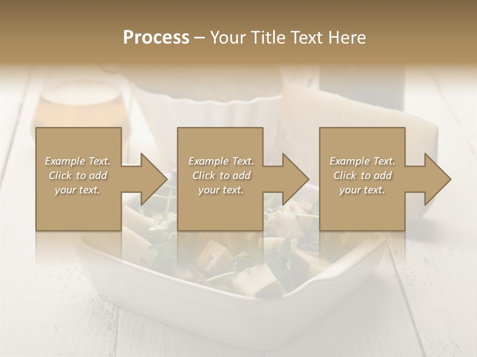 Balsamic Olive Vegetarian PowerPoint Template