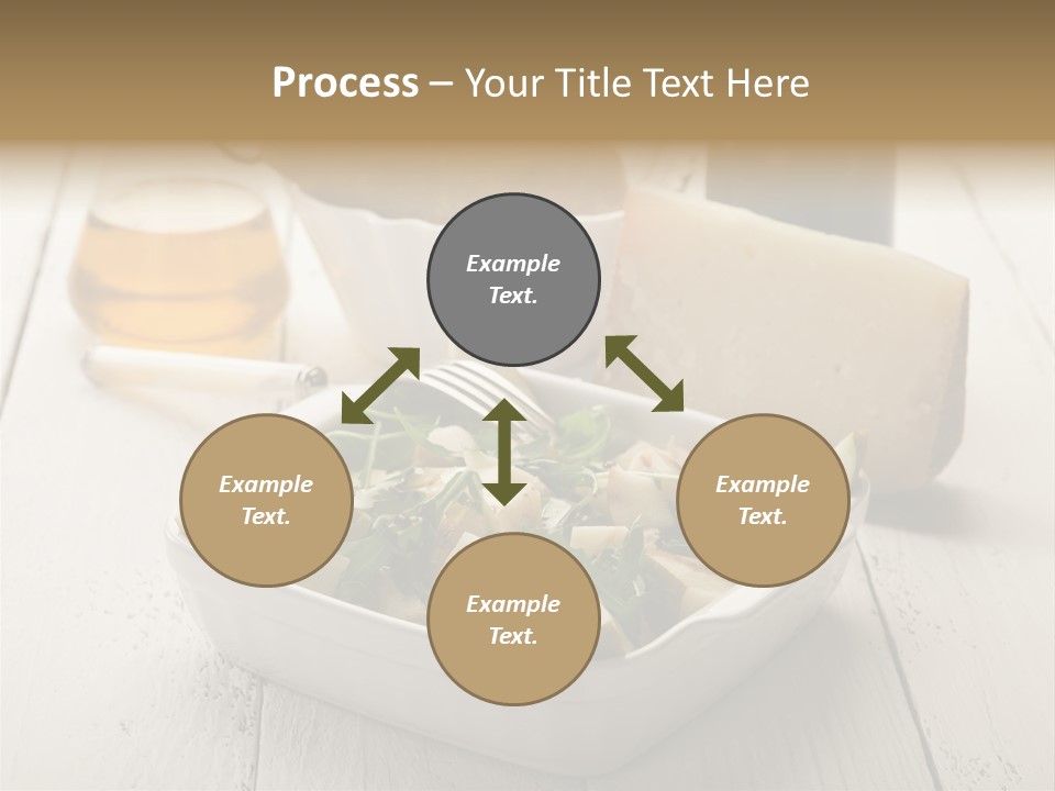 Balsamic Olive Vegetarian PowerPoint Template