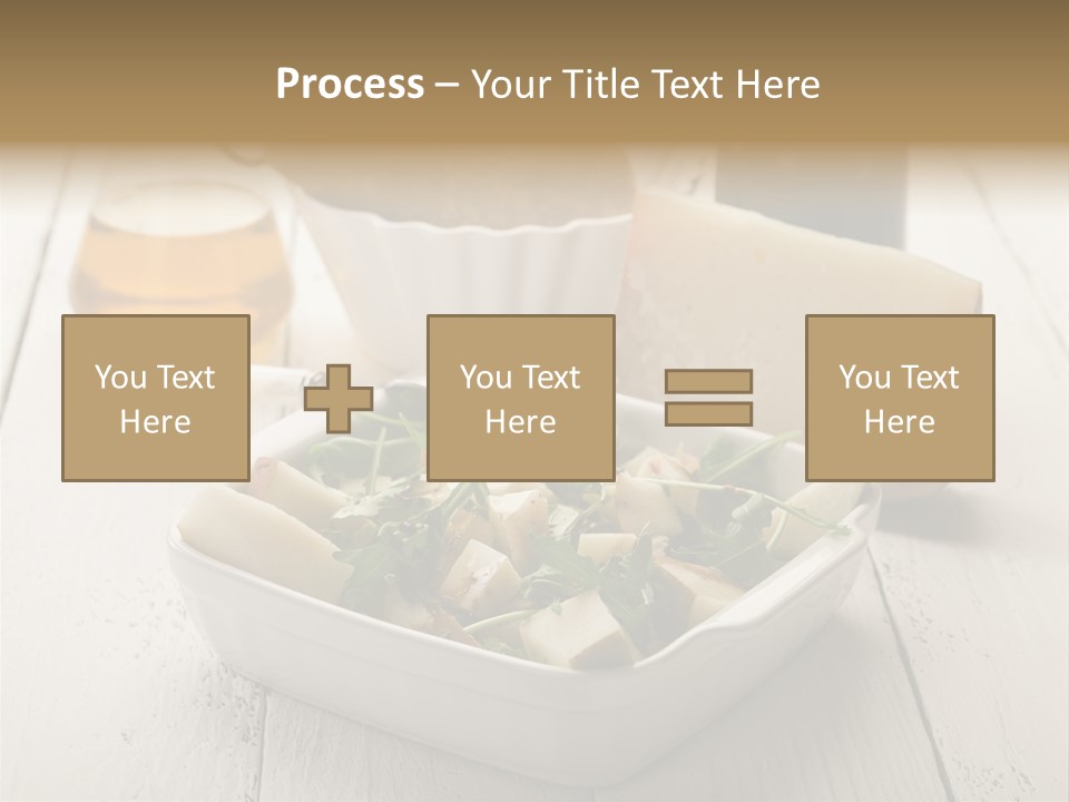 Balsamic Olive Vegetarian PowerPoint Template
