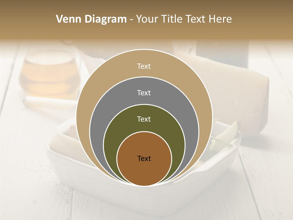 Balsamic Olive Vegetarian PowerPoint Template