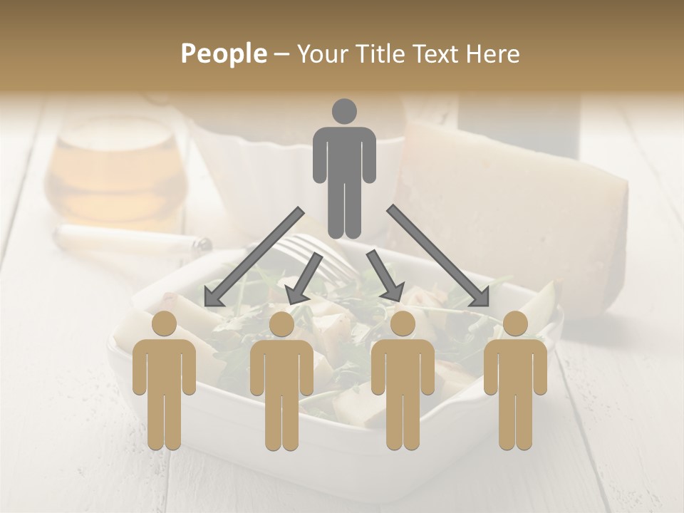 Balsamic Olive Vegetarian PowerPoint Template