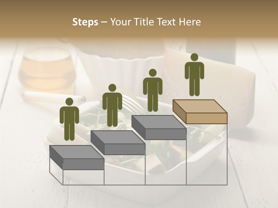 Balsamic Olive Vegetarian PowerPoint Template