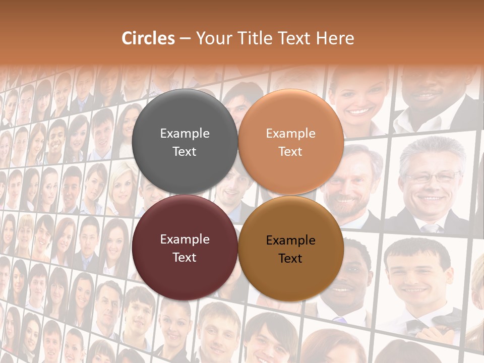 Computer Pretty Spring PowerPoint Template