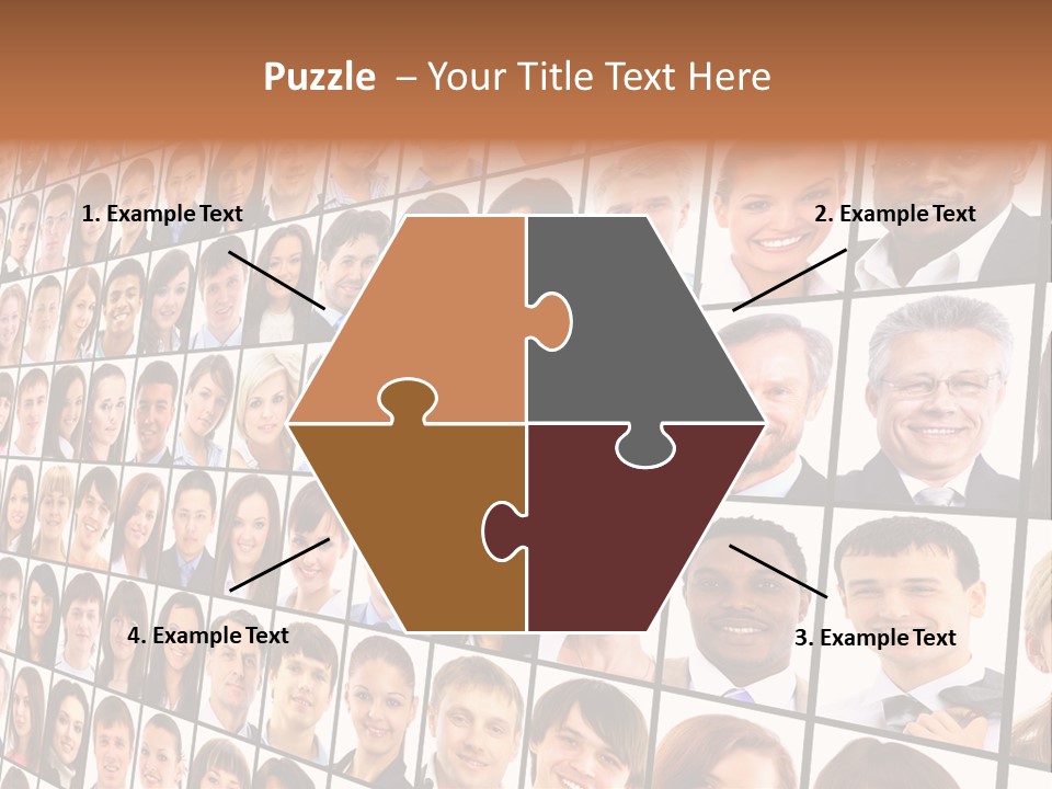 Computer Pretty Spring PowerPoint Template