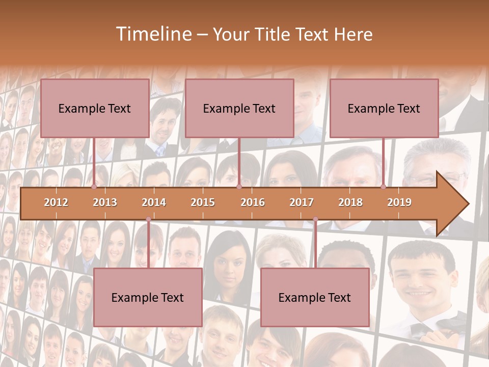 Computer Pretty Spring PowerPoint Template