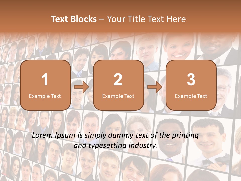 Computer Pretty Spring PowerPoint Template