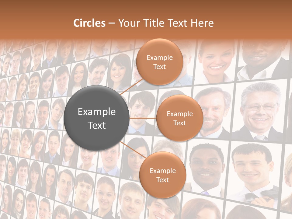 Computer Pretty Spring PowerPoint Template